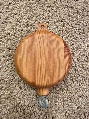 Baby Mobile Rotary Music Box Imitation Wood with Rotating Hook